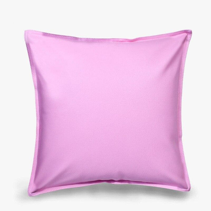 PU Leather Luxury Pillow Case - Water and Oil Proof Sofa Couch Throw Pillows Cover