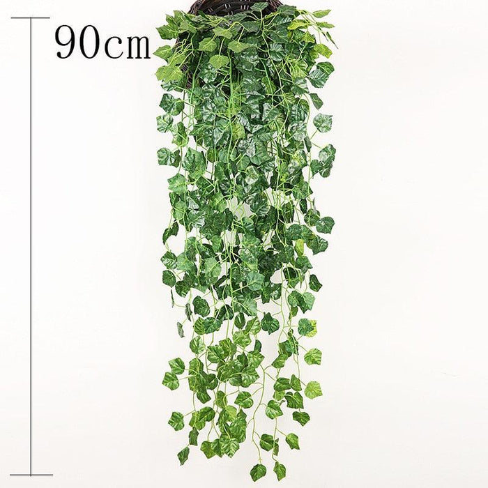 Transform Your Space with Realistic Artificial Hanging Flower Plant