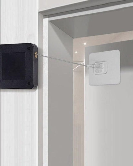 Silent Soft Close Automatic Sliding Door Closer Kit with Customizable Force Settings