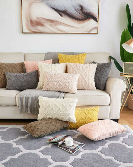 Reversible Elegance Pillow Cover - Stylish Two-Sided Cushion Case