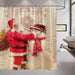 Christmas Joy Decorative Shower Curtain Set