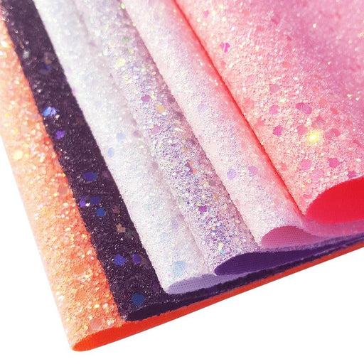 Glittery Synthetic Leather for Stylish Handcrafted Bags & Accessories