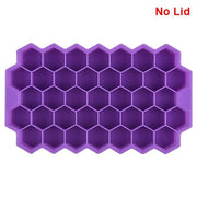 Vibrant Honeycomb Silicone Ice Cube Mold - Ideal for Cocktails and Frozen Delights