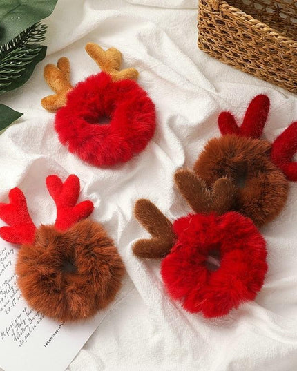 Playful Cartoon Animal Hair Scrunchies - Fun and Functional Hair Accessories for Women