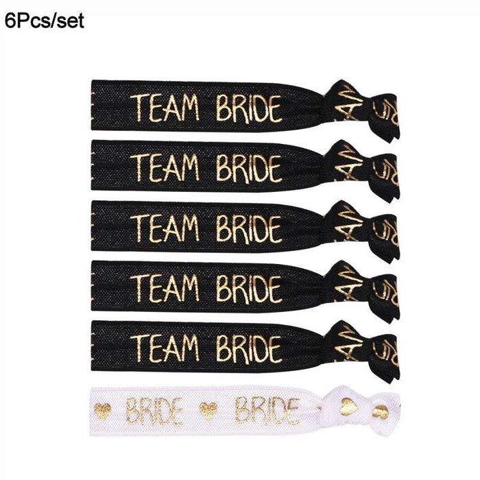 Elegant Unity: Bachelorette Bracelet Set (6/11pcs)