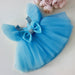 Enchanted Floral Bow Backless Dress for Little Princesses