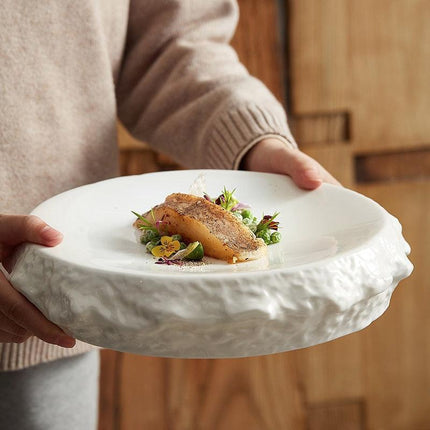 Elegant Ceramic Plate Set for Luxurious Dining Experiences