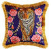Pink Leopard Tiger Velvet Cushion Cover for Modern Romantic Spaces