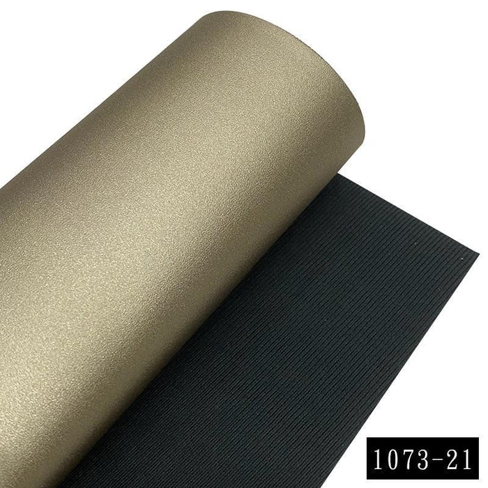 Elegant Frost Metallic Synthetic Leather Sheets