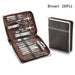 Stainless Steel Nail Clippers Set with Travel Case: Complete Manicure Kit for Professional Use