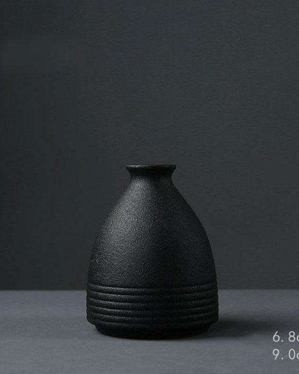 Nordic Minimalist Ceramic Zen Vase - Elegant Home Accent Decor