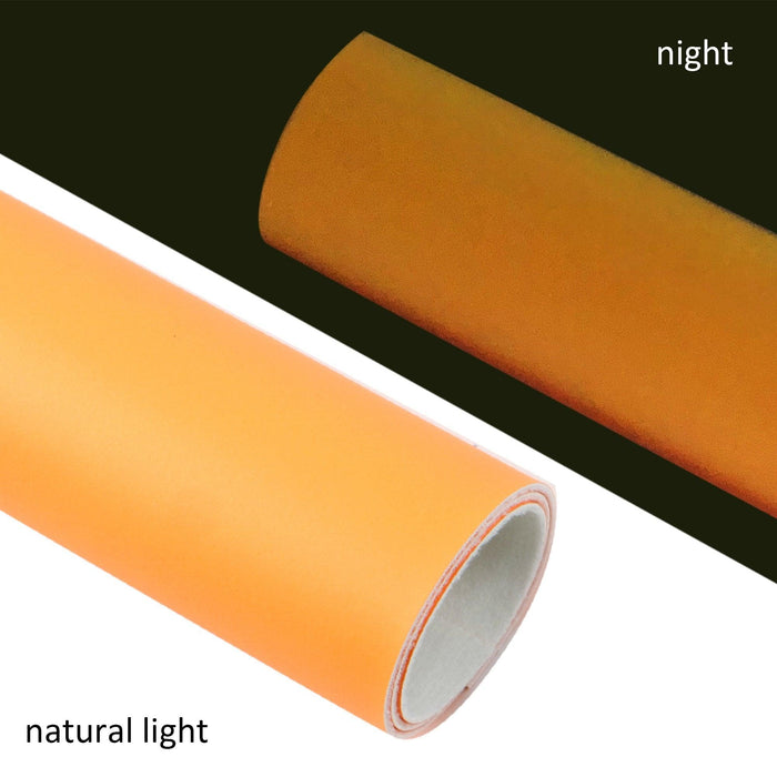 Luminous Glow-in-the-Dark Synthetic Leather Crafting Sheets