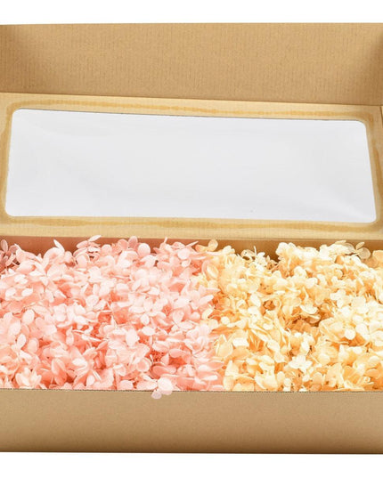 Eternal Charm Hydrangea Tower Arrangement - A Floral Elegance for All Occasions