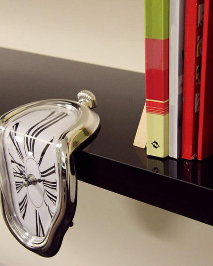 Surrealist Melting Timekeeper - Dali-Inspired Artistic Clock for Unique Home Decor