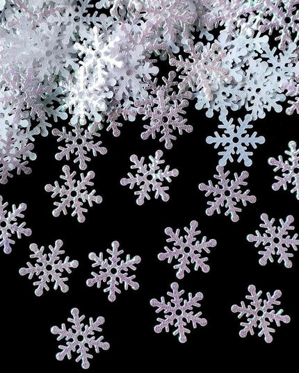 Winter Wonderland Snowflake Celebration Set: Enchanting Festive Decor