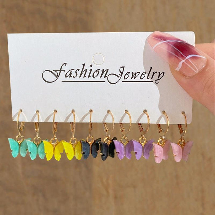 Playful Creatures Earring Set - A Fun Twist for Your Style