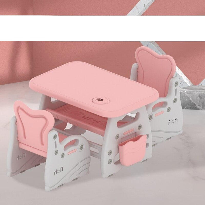 Compact and Chic Kids Study Desk and Chair Set: An Ideal Learning Space for Small Rooms