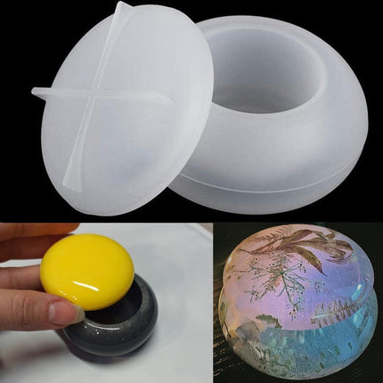 Elevate Your Crafting Experience with Versatile Premium Silicone Mold Set for Candles, Soaps & Plaster Art