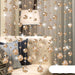 Luxurious Crystal Beaded Privacy Screen Divider Curtain for Elegant Spaces