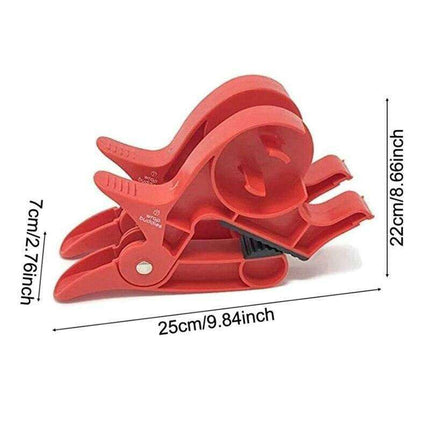 Effortless Gift Wrapping Tool with Built-in Tape Dispenser and Paper Holder