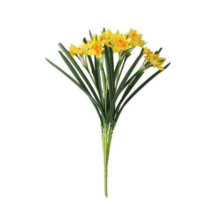 Elegant Silk Daffodil Arrangement for Timeless Beauty
