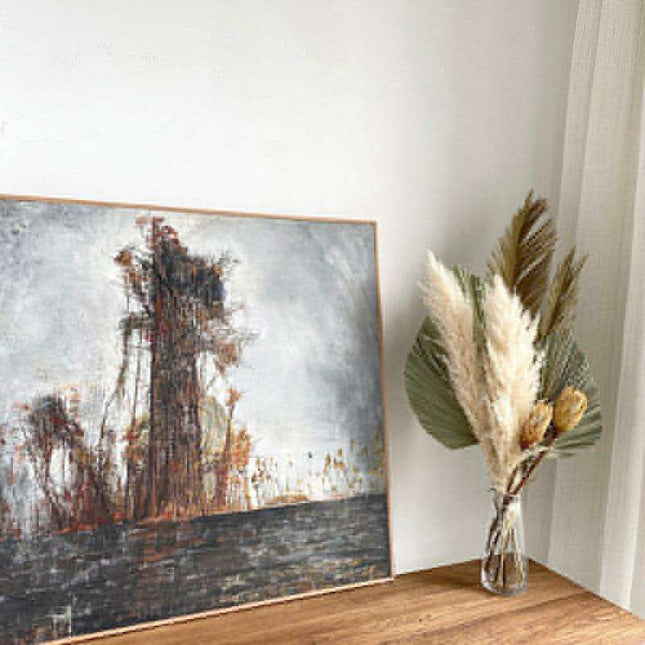 Exquisite Bohemian Dried Palm Fronds Collection