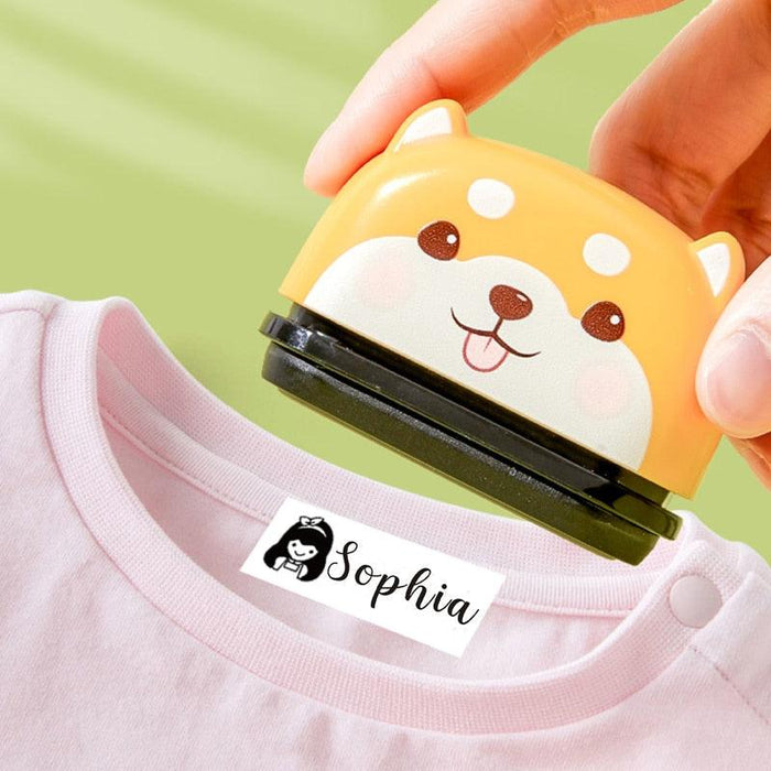 Personalized Easy Labeling Stamp for Clothing - Effortless garment marking solution with a unique touch