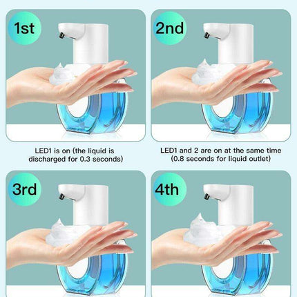 Deluxe Touchless Foam Soap Dispenser for Elevated Hygiene Experience