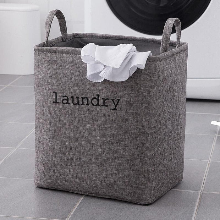 Foldable Eco-Friendly Laundry Hamper with Cotton Lining - Sturdy EVA Construction