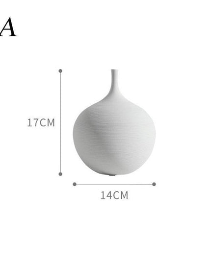 Contemporary Monochrome Vase for Stylish Home Decor
