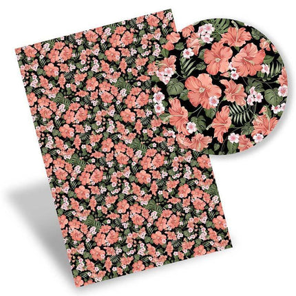 Artistic Faux Leather Crafting Sheets with Playful Pet Patterns - DIY Creative Kit