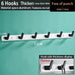 Space-Saving Aluminum Hook Organizer: Efficient and Stylish Storage for Any Room