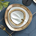 Elegant Botanica Bone China Dinner Plate Set with Exquisite Craftsmanship
