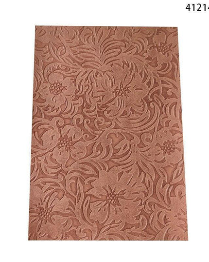 Chic Vintage Embossed Faux Leather Crafting Fabric - Generous 30x135cm Size