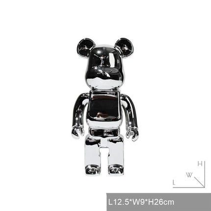Chic Y2k Bearbrick 400 Collectible Figure - Artistic Home Accent for Stylish Interiors