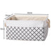 Sophisticated Cationic Fabric Foldable Storage Bins: Organize With Style