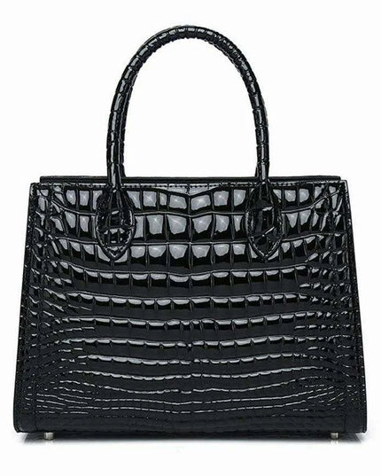 Exquisite Crocodile Leather Tote - A Statement of Sophistication
