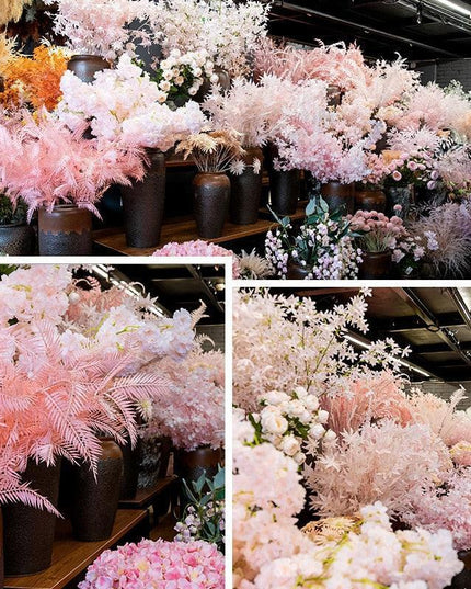 Elegant Pink Silk Roses - Timeless Floral Luxury