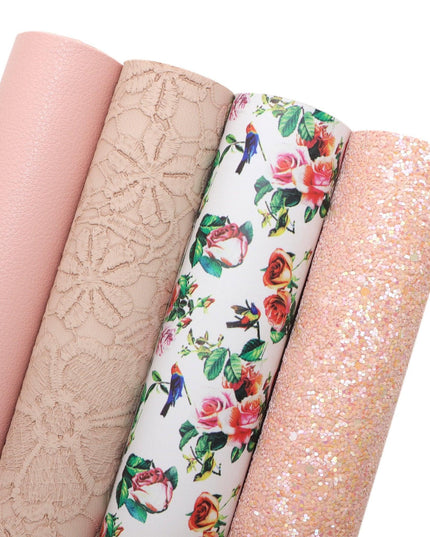 Glamorous Faux Leather DIY Crafting Kit: Sparkle & Shine Bundle