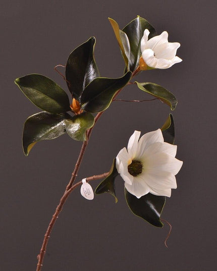 Exquisite Customizable Silk Magnolia Flower Arrangement with Tailored Stems