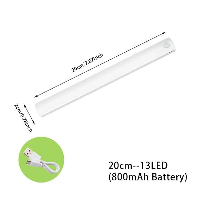 Motion-Sensing LED Magnetic Under Cabinet Light with Dual Illumination Settings