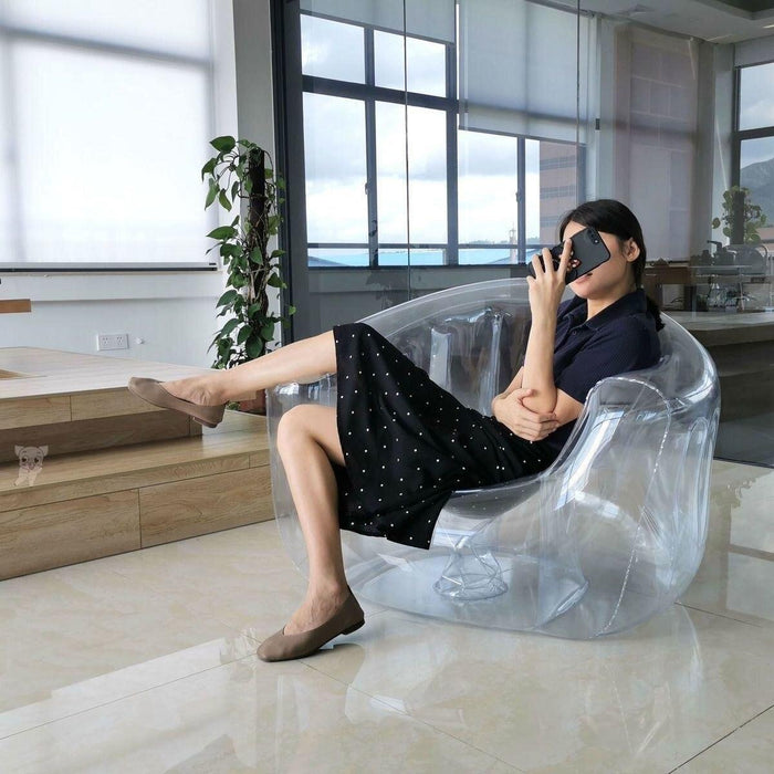 Premium 3-Season Inflatable Sofa Bed with Down Insulation for Outdoor Luxury Adventures