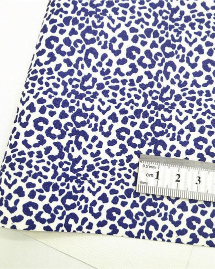 Dazzling Yellow Leopard Print Suede Crafting Sheets - A Must-Have for Creative Projects