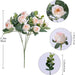 Elegant Faux Eucalyptus Rose Floral Arrangement