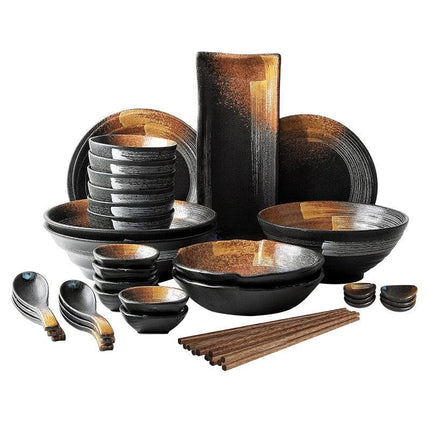 Artistic Japanese Sushi Dining Set: Elevate Your Culinary Experience