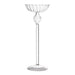 Elegant European Glass Candle Holder Set for Sophisticated Home & Bar Decor