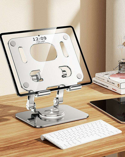 Premium Aluminum 360° Adjustable Stand for Tablets and Phones - Unmatched Comfort and Stability