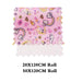 Enchanted Butterfly Unicorn Fantasy Glitter Synthetic Leather Roll - Crafting Material for Personalized Hair Accessories