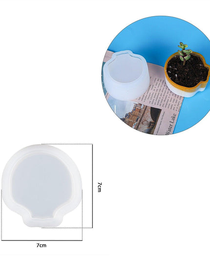 Silicone Mold Kit for Creative Candle Jars and Flower Planters