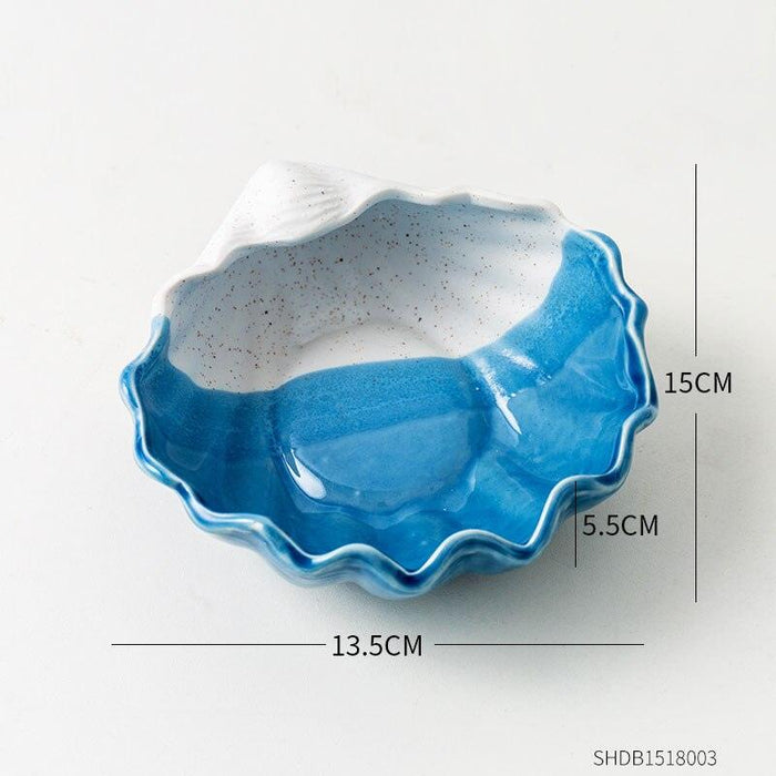 Coastal Charm Ceramic Ocean Storage Collection